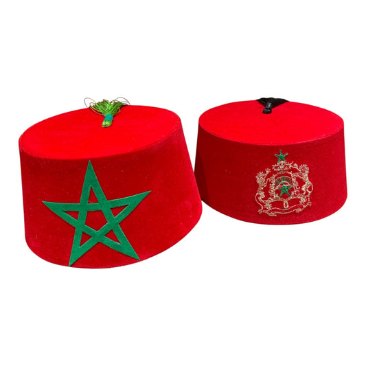 Tarbouche aux couleurs nationales